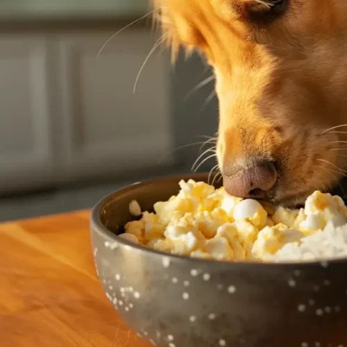 Dog rice and egg bland meal recipe